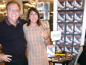 James Raven signed copies of RANDOM TARGETS at Waterstones in Southampton